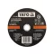 YATO Trennscheibe für Metall 180 x 1,5 x 22,2 mm Inox