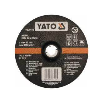 YATO Trennscheibe für Metall 230 x 3,2 x 22,2 mm