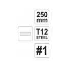 YATO Flachfeile 250 mm / #1 grob