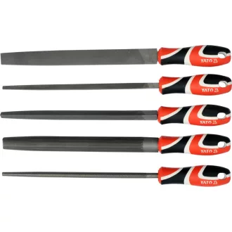 YATO Feilenset 5-teilig 250 mm / #3 fein