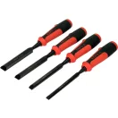 YATO Stechbeitelset 4-teilig mit Kunststoffgriff 10-12-16-20 mm CrV