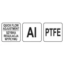 YATO Schaumpistole Teflon beschichtet