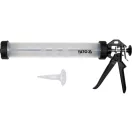 YATO Kartuschenpistole 600 ml geschlossenes Aluminium