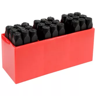 YATO Buchstabenschlag-Set 8 mm, 27-teilig