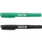 YATO Markierungsfilzstifte 2 Stück schwarz - grün