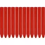 YATO Fettstift rot (12 Stück)