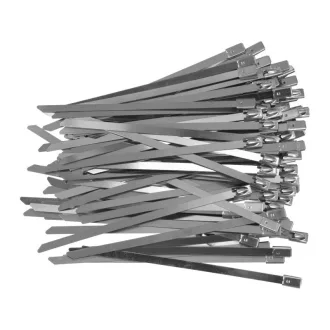 YATO Kabelbinder Inox 125 x 4,6 mm (100 Stück)