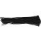 YATO Kabelbinder schwarz 300 x 7,6 mm (50 Stück)