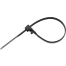 YATO Lösbare Kabelbinder 3,6 x 150 mm schwarz (100 Stück)