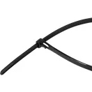 YATO Lösbare Kabelbinder 7,6 x 150 mm schwarz (100 Stück)