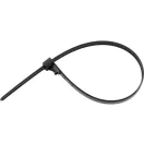 YATO Lösbare Kabelbinder 7,6 x 250 mm schwarz (100 Stück)