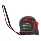 YATO Maßband 7,5 m x 25 mm gummiert