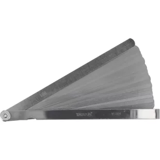 YATO Spaltlehre 17 Bleche 0,02 - 1,00 mm 200 mm