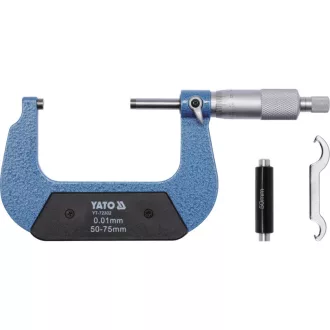 YATO Mikrometer 50-75 mm +/-0,01 mm mechanisch