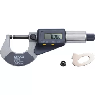 YATO Digitales Mikrometer 0-25 mm +/-0,001 mm