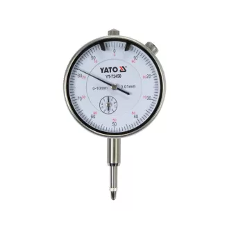 YATO Analoganzeigeuhr 0-10/ 0,01 mm magnetisch