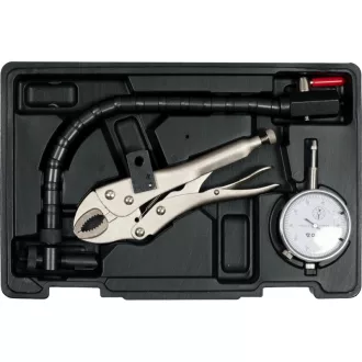 YATO Bremsscheibenschlag-Messset 3-teilig 10/0,01 mm