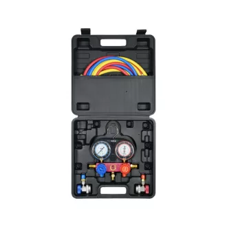 YATO Klimaanlagen-Manometer-Set 6-teilig