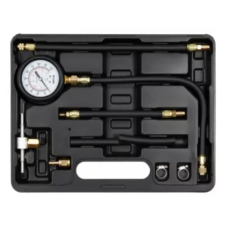 YATO Kraftstoffeinspritzdruckmesser-Set 9-teilig 7 bar