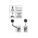 YATO Zylinderkopf-Diagnoseset 4-teilig