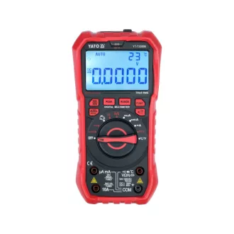 YATO Multimeter mit LCD-Anzeige TRUE RMS