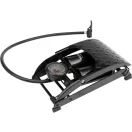 YATO Fußpumpe mit Manometer, Metall