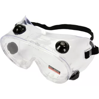 YATO Schutzbrille klar mit 4 Belüftungsventilen