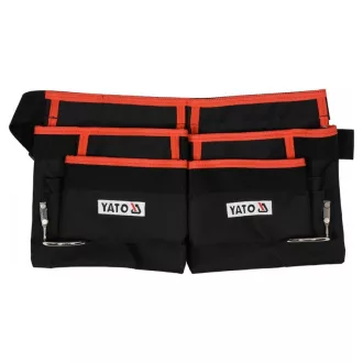 YATO Winkel- und Werkzeughalter-Gürteltasche mit 10 Taschen