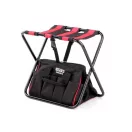 YATO Klappstuhl mit Werkzeughalter 22 Taschen