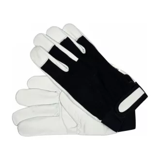 YATO Arbeitsschutzhandschuh Leder Größe 10 schwarz