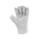 YATO Arbeitsschutzhandschuh aus Leder mit Klettverschluss, Größe 10, weiß