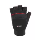 YATO Arbeitsschutzhandschuh ohne Fingerkuppen, Größe 8, schwarz