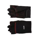 YATO Arbeitsschutzhandschuh ohne Fingerkuppen, Größe 8, schwarz