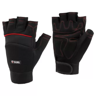 YATO Arbeitsschutzhandschuhe ohne Fingerspitzen Größe 10