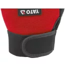 YATO Arbeitsschutzhandschuh fingerlos Größe 10 rot