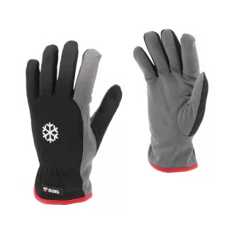   YATO Montagehandschuhe aus synthetischem Leder, gefüttert Größe 10