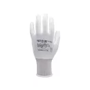 YATO Montagehandschuhe (WEISS getaucht) 10