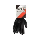 YATO Montagehandschuhe (schwarz getaucht) Größe 8