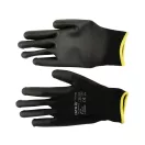 YATO Montagehandschuhe (schwarz getaucht) Größe 9