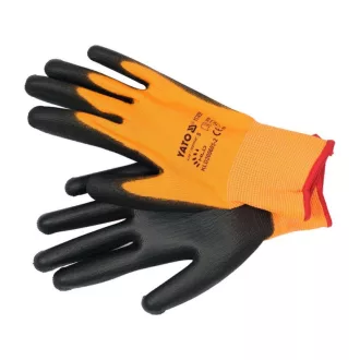 YATO Arbeitsschutzhandschuhe PU getaucht Größe 8