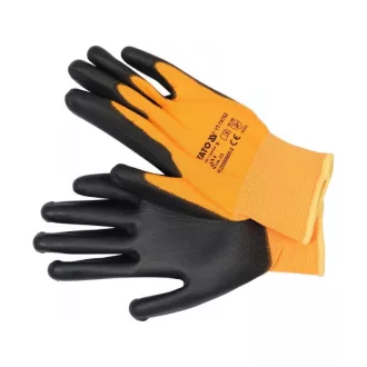 YATO Arbeitsschutzhandschuhe PU getaucht 9