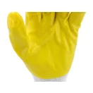 YATO Montagehandschuhe (Nitril getaucht GELB) 9