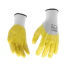 YATO Montagehandschuhe (Nitril getaucht GELB) 10