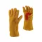YATO Arbeitsschutz-Schweißhandschuh, Größe 10, Leder gelb