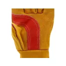 YATO Arbeitsschutz-Schweißhandschuh, Größe 10, Leder gelb