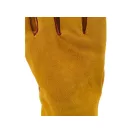 YATO Arbeitsschutz-Schweißhandschuh, Größe 10, Leder gelb