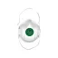 YATO Staubmaske FFP2/KZ NR mit Ventil (3 Stück)