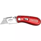 YATO Klappbares Trapezklingenmesser + 5 Klingen