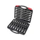 YATO Bit-Steckschlüsselsatz 30-teilig Inbusschlüssel 1/2" 5-19 mm CrV