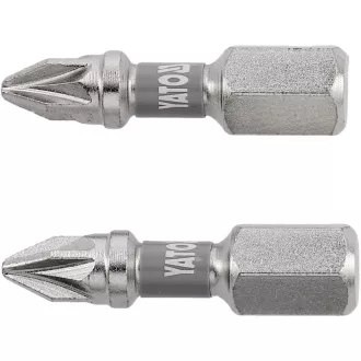 YATO Bit-Spitze PZ1 x 25 mm (2 Stück)